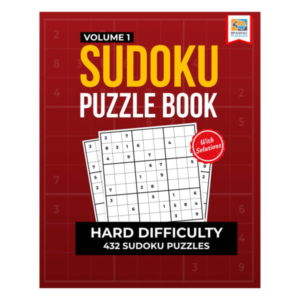 Sudoku - Book - Hard - Volume 1 - Cover