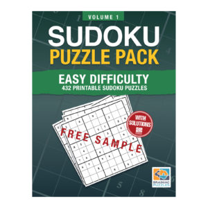 Sudoku - Printable Sample - Easy - Cover
