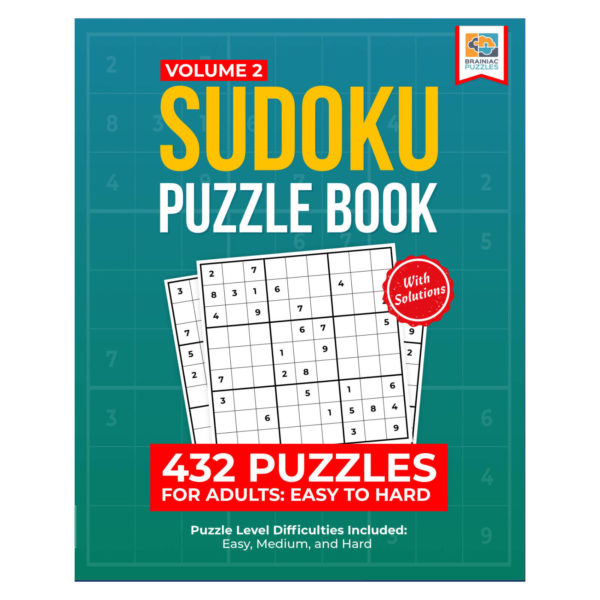 Sudoku - Book - Variety - Volume 2 - Cover
