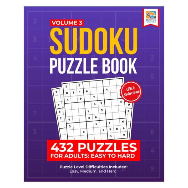 Sudoku - Book - Variety - Volume 3 - Cover